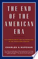 The End of the American Era Book