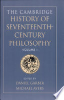 The Cambridge History Of Seventeenth Century Philosophy