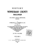 History, Winnebago County, Wisconsin