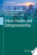 Urban Studies and Entrepreneurship