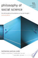 Philosophy of Social Science Book