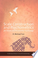 Scale Construction and Psychometrics for Social and Personality Psychology Book