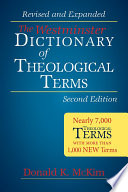 The Westminster Dictionary of Theological Terms  Second Edition Book