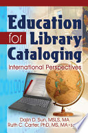 Education for Library Cataloging Book