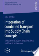 Integration of Combined Transport into Supply Chain Concepts Book