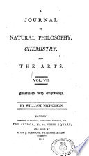 A Journal of Natural Philosophy  Chemistry  and the Arts