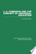 J A Comenius and the Concept of Universal Education Book