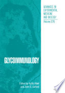 Glycoimmunology Book