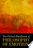 The Oxford Handbook of Philosophy of Emotion Book