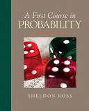 Cover of A First Course in Probability
