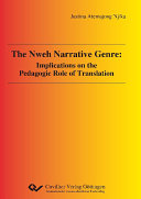 The Nweh Narrative Genre  Implications on the Pedagogic Role of Translation