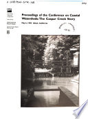 Proceedings of the Conference on Coastal Watersheds Book