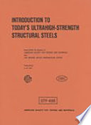 Introduction to Today s Ultrahigh Strength Structural Steels Book