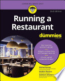 Running a Restaurant For Dummies Book