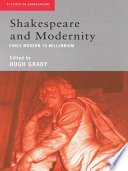 Shakespeare and Modernity
