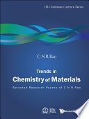 Trends in Chemistry of Materials