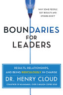 Boundaries for Leaders Pdf/ePub eBook