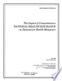 The Impact of Comprehensive National Health Insurance on Demand for Health Manpower Book