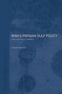 Iran's Persian Gulf Policy