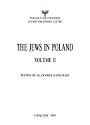 Iudaei in Polonia Book