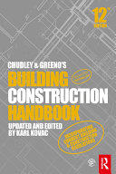Chudley and Greeno's Building Construction Handbook