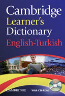Cambridge Learner s Dictionary English Turkish with CD ROM