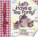Let s Have a Tea Party  Book