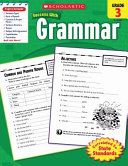 Scholastic Success With Grammar  Grade 3