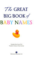The Great Big Book of Baby Names