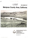 Soil Survey of Mariposa County Area, California