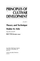 Principles of Cultivar Development  Theory and technique