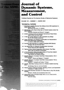 Journal of Dynamic Systems  Measurement  and Control