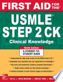 First Aid for the USMLE Step 2 CK  Ninth Edition