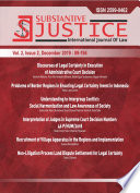 Substantive Justice International Journal of Law