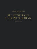 Der Künstliche Pneumothorax [Pdf/ePub] eBook