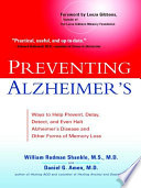 Preventing Alzheimer s Book