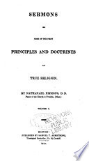 Sermons on Some of the First Principles and Doctrines of True Religion