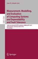 Measurement, Modeling, and Evaluation of Computing Systems and Dependability and Fault Tolerance [Pdf/ePub] eBook