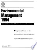 Environmental Management Book