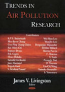 Trends in Air Pollution Research