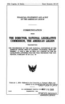 Proceedings of     National Convention of the American Legion