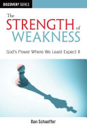 The Strength of Weakness Pdf/ePub eBook