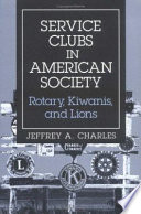 Service Clubs in American Society