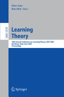 Learning Theory