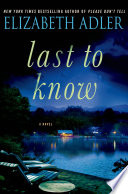 Last to Know Book