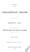 Parliamentary Debates Book