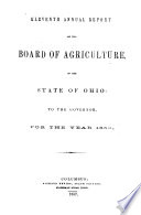 Annual report of the Ohio State Board of Agriculture