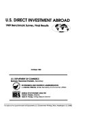 U S  Direct Investment Abroad