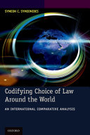 Codifying Choice of Law Around the World Pdf/ePub eBook