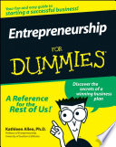 Entrepreneurship For Dummies Book